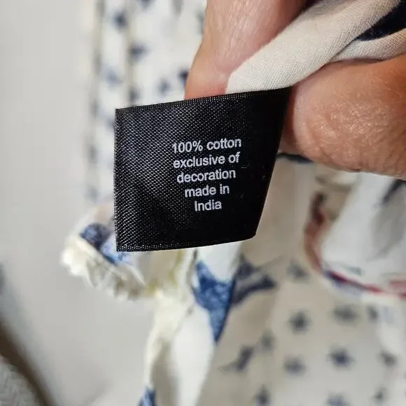 LANE BRYANT RED,WHITE, AND BLUE SHIRT SIZE14/16 America Patriotic 4th Of July - Picture 7 of 8